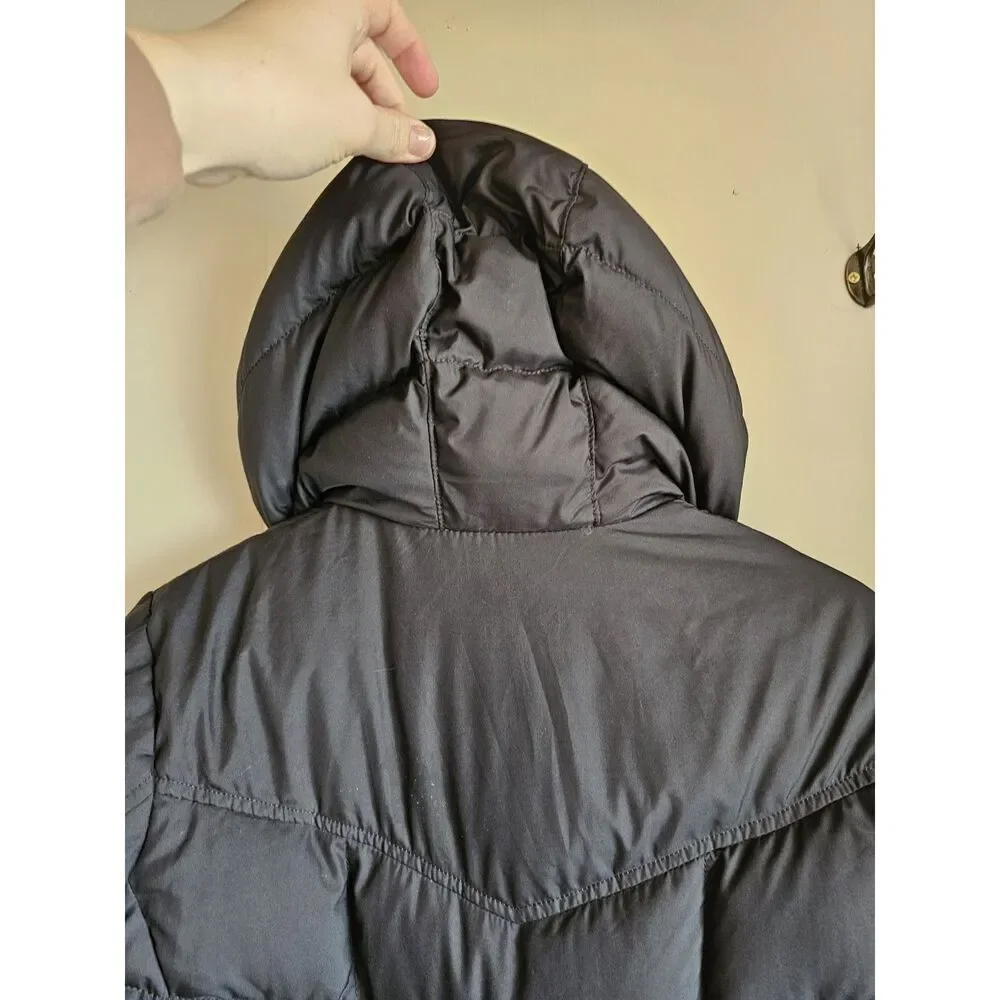 Lands' End Kids Down Filled Puffer Coat Parka Hooded Winter‎ Jacket Large 14